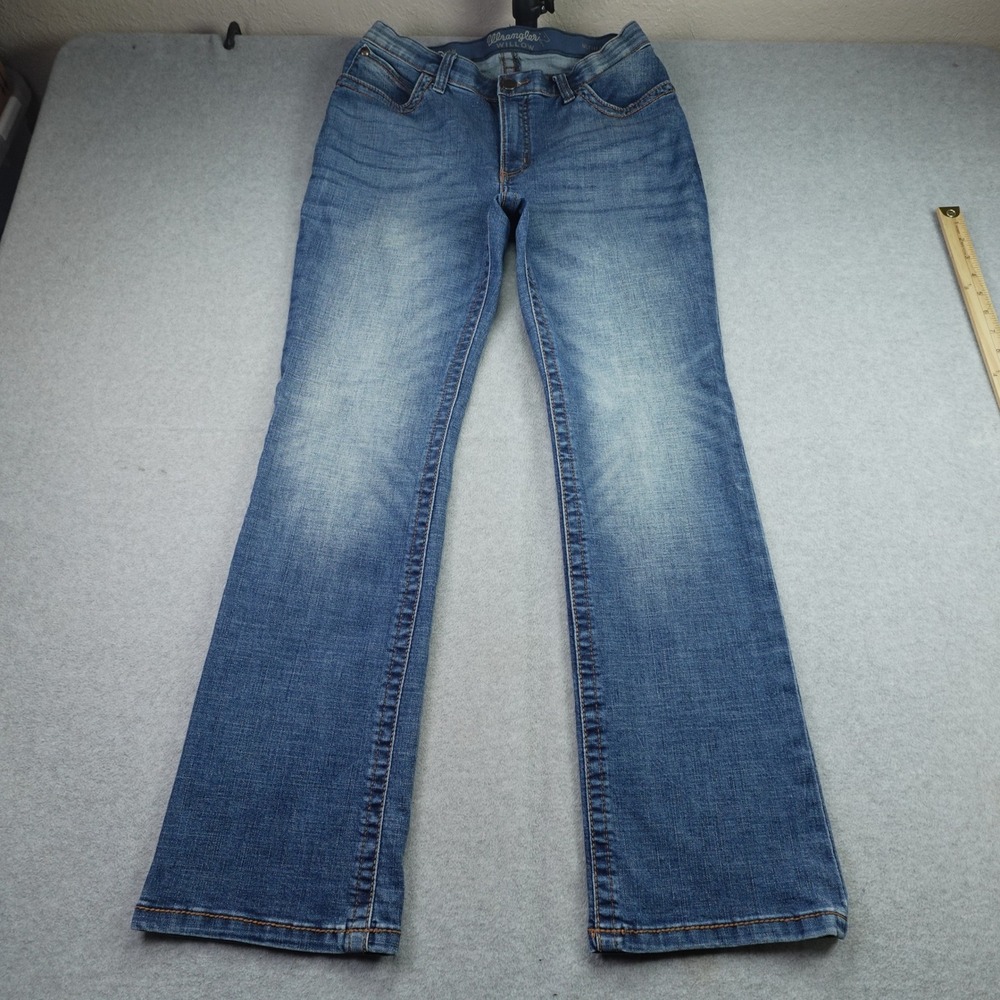 Wrangler Jeans Womens 11x32 Blue Bootcut Willow Ultimate Riding Denim